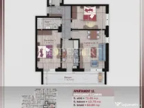 3 Camere Bloc Intim -Incalzire Pardoseala