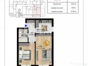 2 camere Incalzire Pardoseala -Parcare Inclusa 