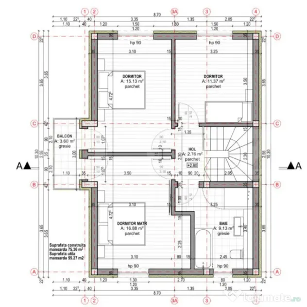 Casa 4 camere, 133 mp, zona Sacele