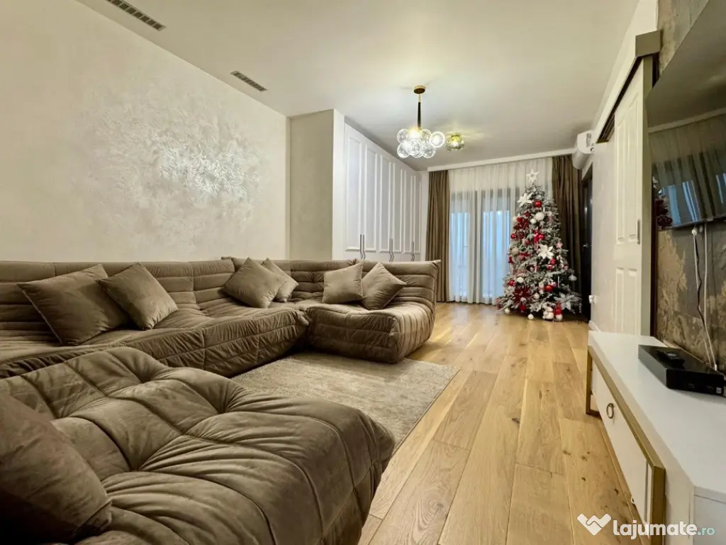 COSMOPOLIS - Apartament 3 camere mobilat si utilat, parter