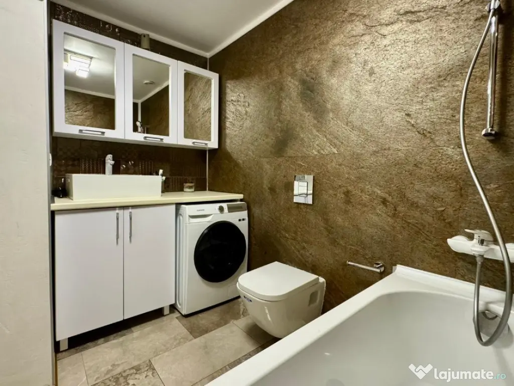 COSMOPOLIS - Apartament 3 camere mobilat si utilat, parter