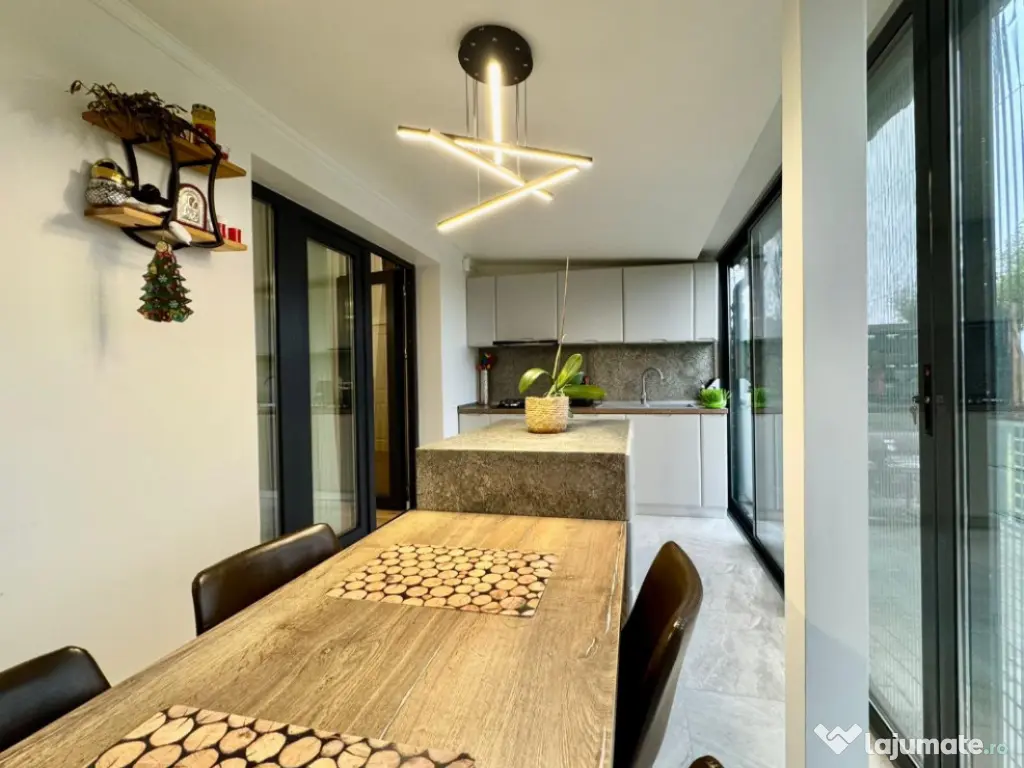 COSMOPOLIS - Apartament 3 camere mobilat si utilat, parter