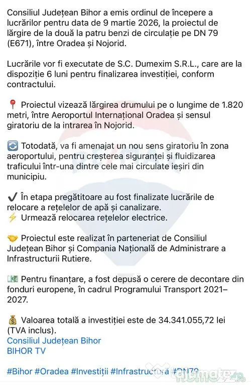 Teren 7,868mp, Aeroportul Oradea / DN E71/viitorul sens g...