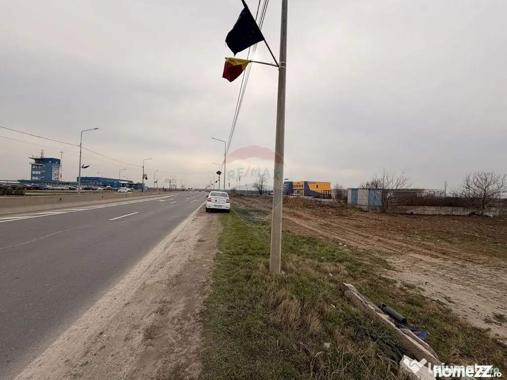 Teren 7,868mp, Aeroportul Oradea / DN E71/viitorul sens g...