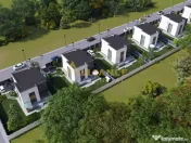 Casa stil mediteranean Strada privata-asfaltata cu bariera 