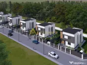 Casa stil mediteranean Strada privata-asfaltata cu bariera 