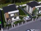 Casa stil mediteranean Strada privata-asfaltata cu bariera 