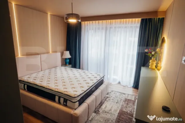 Apartament lu, 2 camere, 58 mp, intermediar, terasă, garaj,