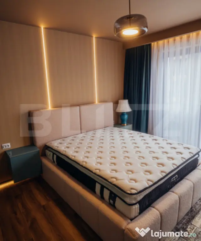 Apartament lu, 2 camere, 58 mp, intermediar, terasă, garaj,