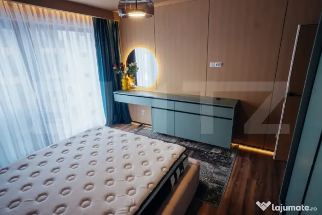 Apartament lu, 2 camere, 58 mp, intermediar, terasă, garaj,