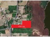 Teren intravilan 4367 mp – Salcioara – deschidere la lac 