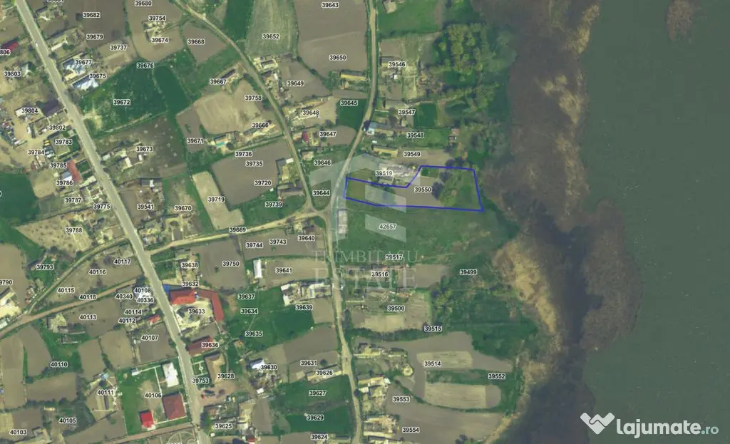 Teren intravilan 4367 mp – Salcioara – deschidere la lac