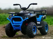 ATV electric pt. copii Mini DESERT, 4x 30W 12V, cu telecomanda Blue