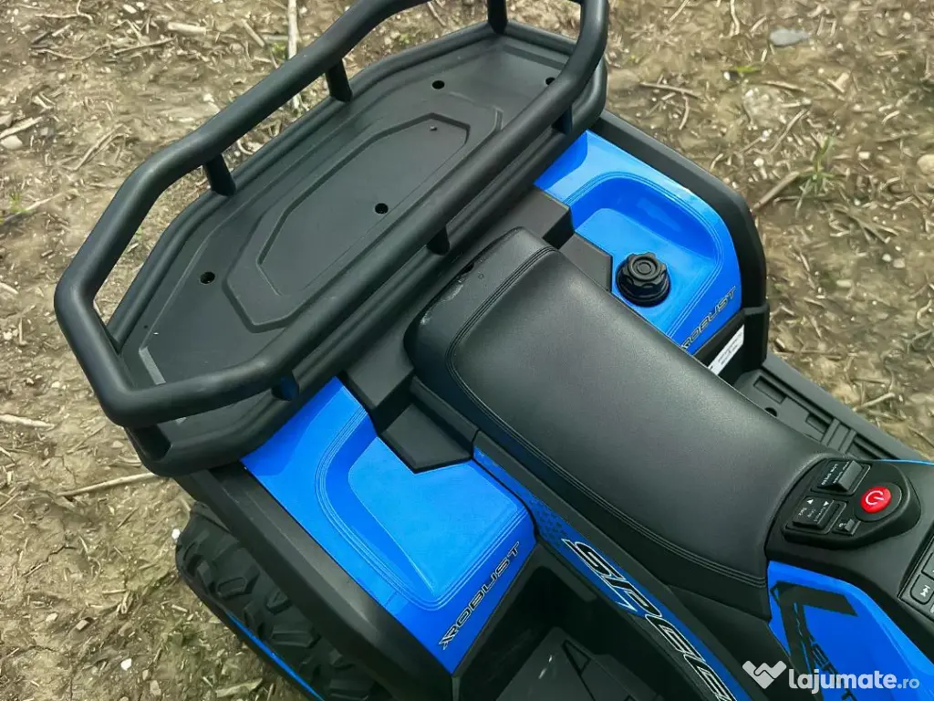 ATV electric pt. copii Mini DESERT, 4x 30W 12V, cu telecomanda Blue