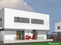Vila individuala cuplata, in complex rezidential modern, cu