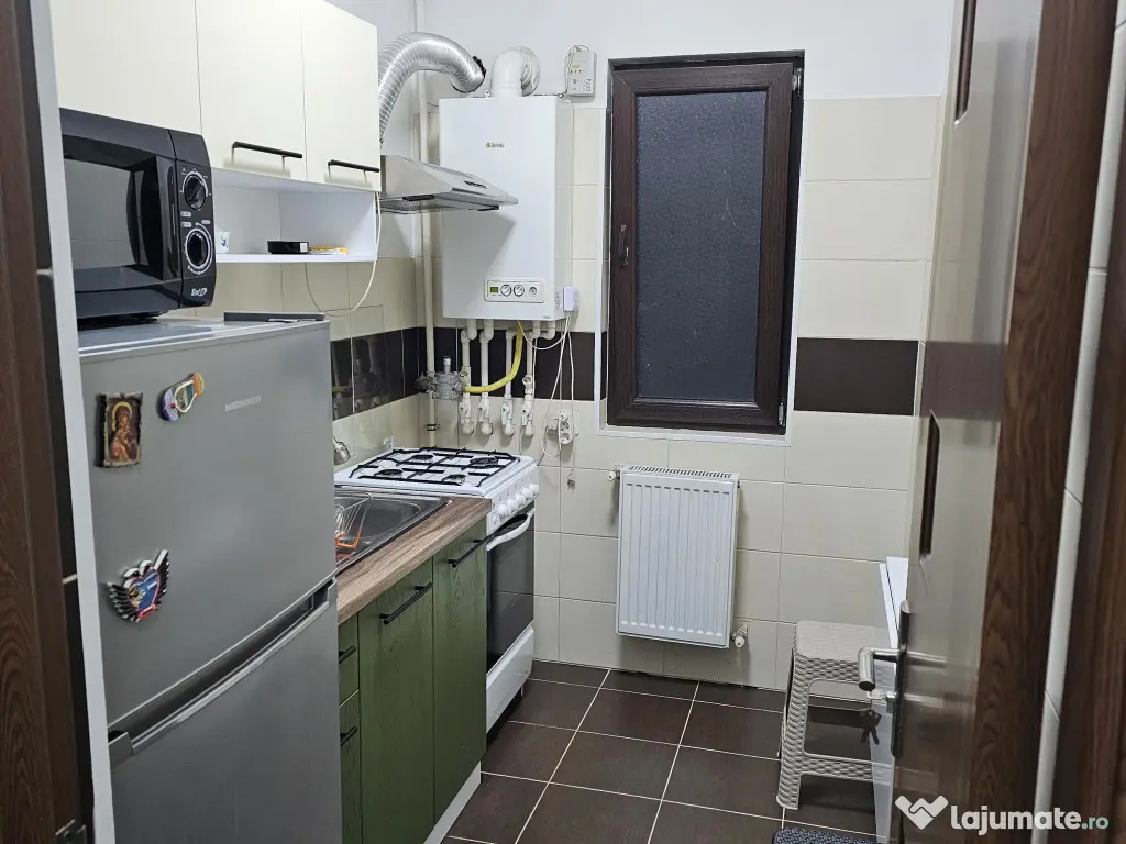 Garsonieră de închiriat–34mp, complet mobilată și utilată, Metalurgiei