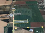 Teren 30.000 mp | Deschidere 89,4 m la DN1 | Florești, P... 