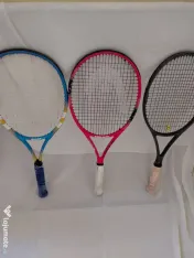 Vand Geanta Tenis / Termobag + Husa + 3 Rachete 