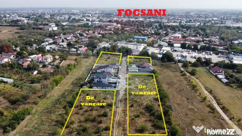 Loturi de teren, 500 mp cu toate utilitatile ( Fundatura ...