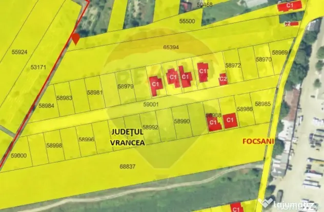 Loturi de teren, 500 mp cu toate utilitatile ( Fundatura ...