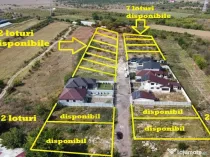 Loturi de teren, 500 mp cu toate utilitatile ( Fundatura ...
