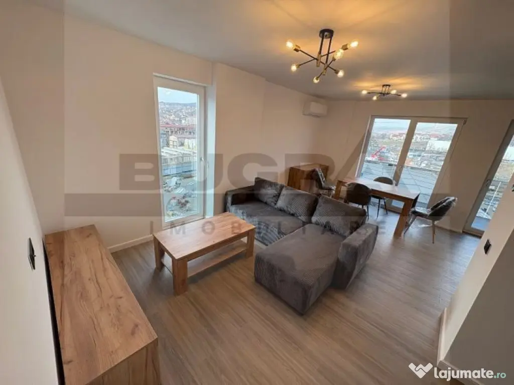 Apartament de 3 camere, modern, 75mp, parcare, zona straz...