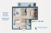 Antony Estate | Apartamente noi 2 camere - pret dezvoltator, 