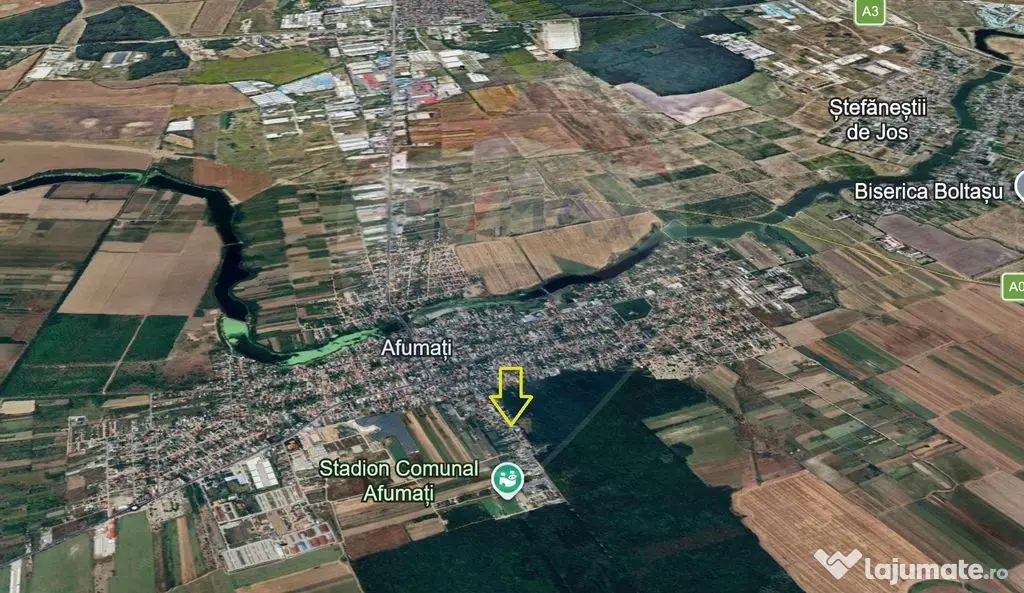 De vanzare RAR! TEREN INTRAVILAN 2450 mp UTILITATI LA POA...