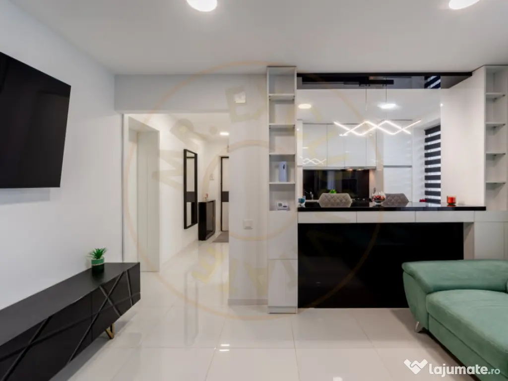 Apartament 2 camere Centru – Renovat complet - Open Space