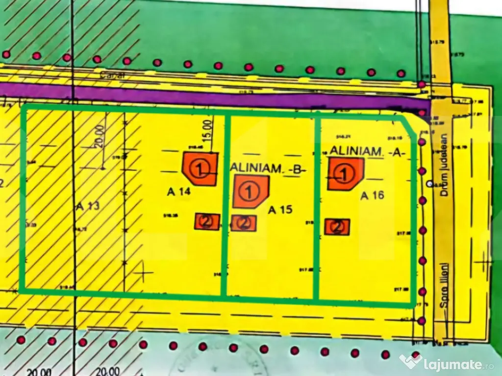Teren intravilan 1558 mp cu PUZ – zona Szalomer