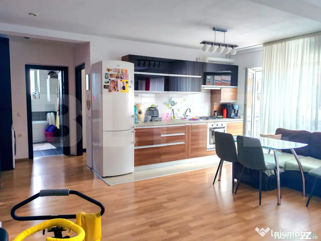 Apartament 2 camere, 58 mp, etaj intermediar, orientare sudi - Floresti (Cluj)