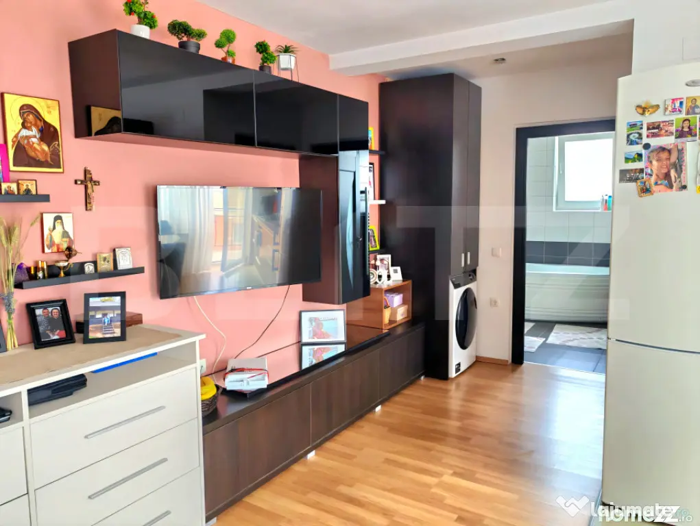 Apartament 2 camere, 58 mp, etaj intermediar, orientare sudi - Floresti (Cluj)
