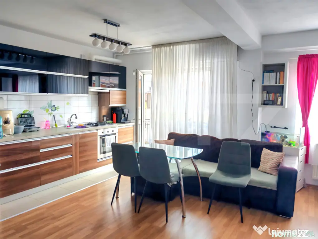 Apartament 2 camere, 58 mp, etaj intermediar, orientare sudi - Floresti (Cluj)