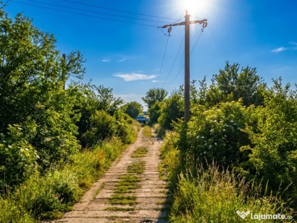 Teren Bragadiru langa A0 - PUZ aprobat, vizibilitate autostr