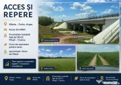 9,4 ha teren lângă DEx12 Pitești | 2,85 €/mp | lotur...