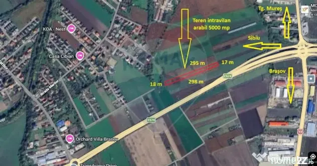 Teren intravilan, 5000 mp, Stupini, str Pomiculturii