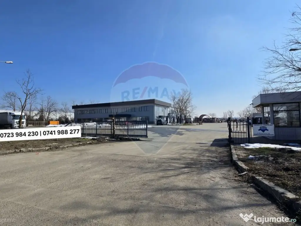 DE VANZARE Spațiu industrial | Teren 18.700 MP