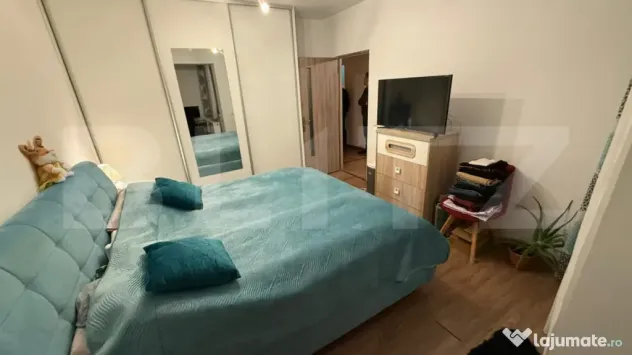 Apartament cu 2 camere, 60 mp, parcare subterana, zona Dambu