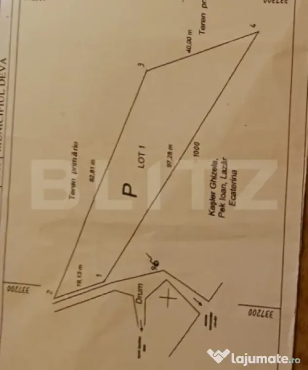Teren 1830 mp Deva – extravilan cu demersuri intravilan ??