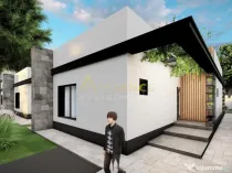 Casa individuala - 3 camere - 2 bai -361 mp teren