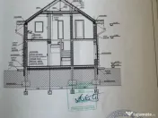 Dobrovăț - Casă la Roșu P+1+Pod 129 mp Utili 1000 mp Ter 