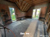 Dobrovăț - Casă la Roșu P+1+Pod 129 mp Utili 1000 mp Ter 