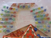 Set UNIC: Joc Vintage + 75 bile sticlă NOI (sigilate)