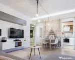 Apartament 2 camere, living cu bucătărie open space, balco