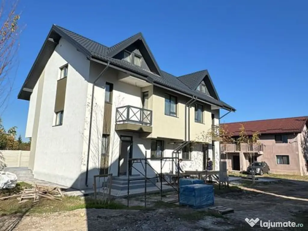 Vila gata in duplex/5cam+2bai+150mp curte libera/comBerce...