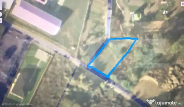Teren intravilan 700 mp cu Proiect de casă aprobat, Lipoven