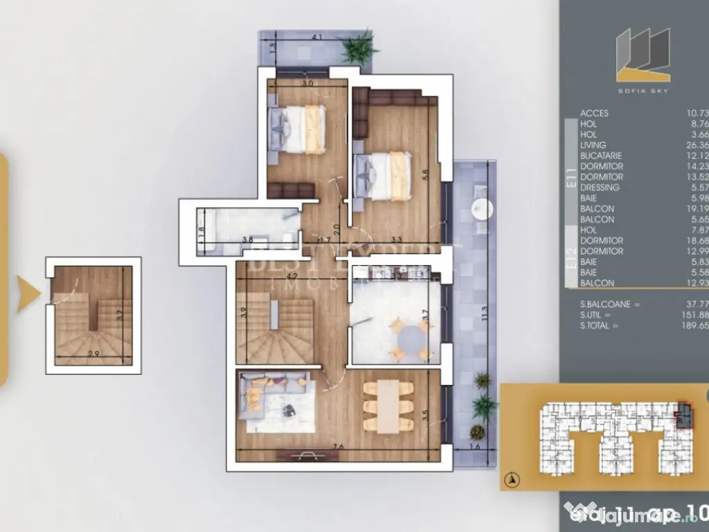 5 Camere Ideal Familie 5 min N.Teclu | Parcare Inclusa