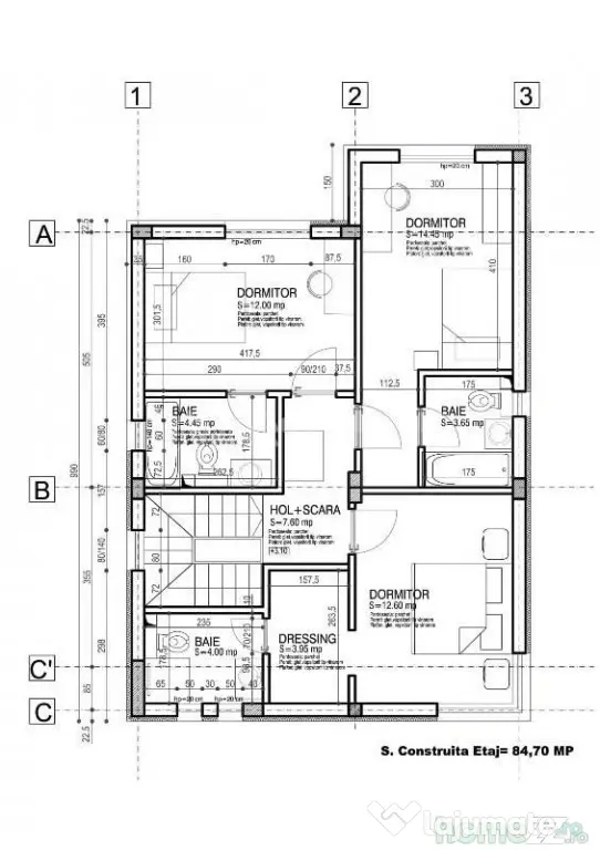 Casa individuala-Prelungirea Ghencea-Margelelor - dormitor p - Bragadiru (Bucuresti-Ilfov)