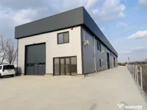 Hala industriala nouă, 386 mp, teren 900 mp, Domnești-Cent