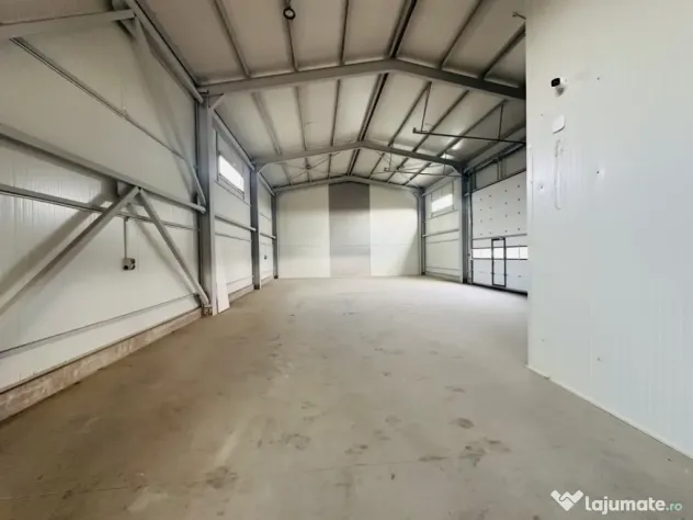 Hala industriala nouă, 386 mp, teren 900 mp, Domnești-Cent
